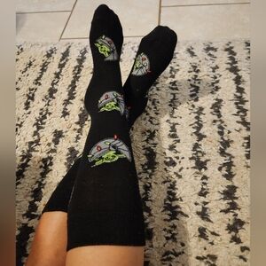 Baby Yoda Long Used Socks